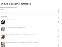 Tablet Screenshot of animalesenviadeextincionn.blogspot.com