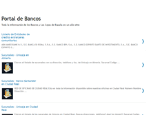 Tablet Screenshot of portaldebancos.blogspot.com