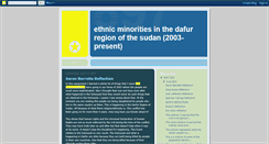 Desktop Screenshot of ethnicminoritiesdafur.blogspot.com