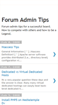 Mobile Screenshot of forumadmin.blogspot.com