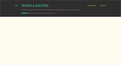 Desktop Screenshot of esperanzairecipes.blogspot.com