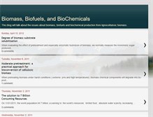 Tablet Screenshot of biofueloutlook.blogspot.com