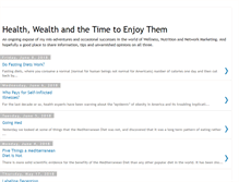 Tablet Screenshot of healthwealthandtime.blogspot.com