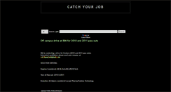 Desktop Screenshot of catchyourjob.blogspot.com