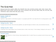 Tablet Screenshot of jillsgrubhub.blogspot.com