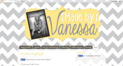 Desktop Screenshot of madebyvanessa.blogspot.com