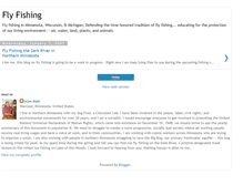 Tablet Screenshot of flyfishingdiary.blogspot.com