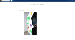 Desktop Screenshot of mikewhiting.blogspot.com