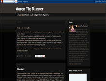 Tablet Screenshot of aarontherunner.blogspot.com