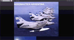 Desktop Screenshot of aeronauticaargentina-sabe-saez.blogspot.com