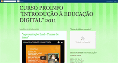 Desktop Screenshot of proinfoperuibe2011.blogspot.com