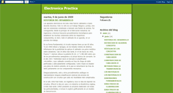 Desktop Screenshot of la-electronica-practica.blogspot.com