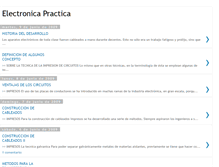 Tablet Screenshot of la-electronica-practica.blogspot.com