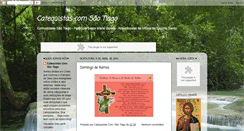 Desktop Screenshot of catequistascomsaotiago.blogspot.com
