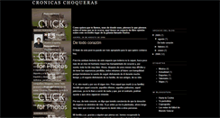 Desktop Screenshot of cronicaschoqueras.blogspot.com