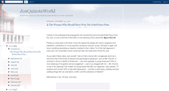 Desktop Screenshot of jonquixoteworld.blogspot.com