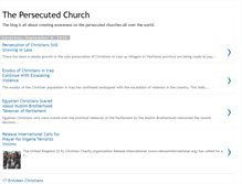 Tablet Screenshot of churchpersecution.blogspot.com