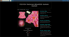 Desktop Screenshot of kidwearfashions.blogspot.com