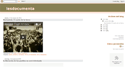 Desktop Screenshot of lesdocumenta.blogspot.com