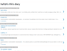 Tablet Screenshot of hafizhlifediary.blogspot.com