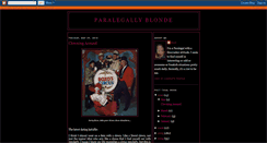 Desktop Screenshot of paralegallyblonde.blogspot.com