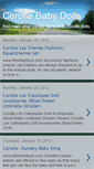 Mobile Screenshot of corolle-baby-dolls.blogspot.com