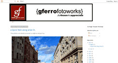 Desktop Screenshot of gferrofotoworks.blogspot.com