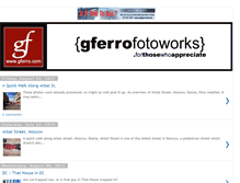 Tablet Screenshot of gferrofotoworks.blogspot.com