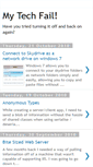 Mobile Screenshot of mytechfail.blogspot.com