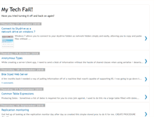 Tablet Screenshot of mytechfail.blogspot.com