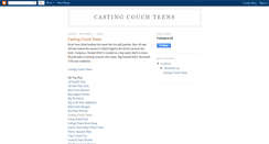 Desktop Screenshot of castingcouchteens78.blogspot.com