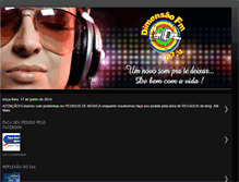 Tablet Screenshot of dimensaofm87.blogspot.com