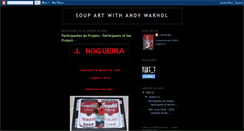 Desktop Screenshot of andywarholprojetojnogueira.blogspot.com
