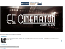 Tablet Screenshot of elcinematon.blogspot.com