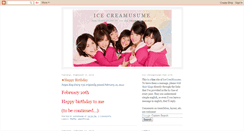 Desktop Screenshot of icecreamusume.blogspot.com