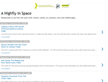 Tablet Screenshot of highflyinspace.blogspot.com