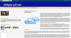 Desktop Screenshot of chiqueazme.blogspot.com