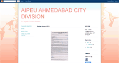 Desktop Screenshot of aipeuahmedabad.blogspot.com