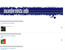 Tablet Screenshot of infoinconformista.blogspot.com