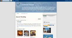 Desktop Screenshot of cookbookfixation.blogspot.com