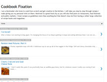 Tablet Screenshot of cookbookfixation.blogspot.com