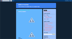 Desktop Screenshot of mundifiestas.blogspot.com