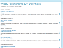 Tablet Screenshot of piespolityczny.blogspot.com