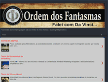 Tablet Screenshot of ordemdosfantasmas.blogspot.com