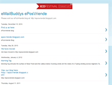 Tablet Screenshot of emailfriends-eposvriende.blogspot.com