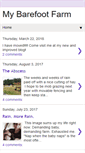 Mobile Screenshot of mybarefootfarm.blogspot.com