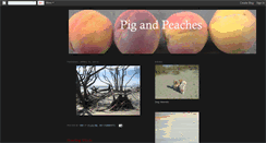 Desktop Screenshot of pigandpeaches.blogspot.com