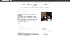 Desktop Screenshot of newarknjcalvarygospelchurch.blogspot.com