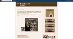 Desktop Screenshot of ecardblogs.blogspot.com