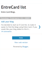 Mobile Screenshot of ecardblogs.blogspot.com
